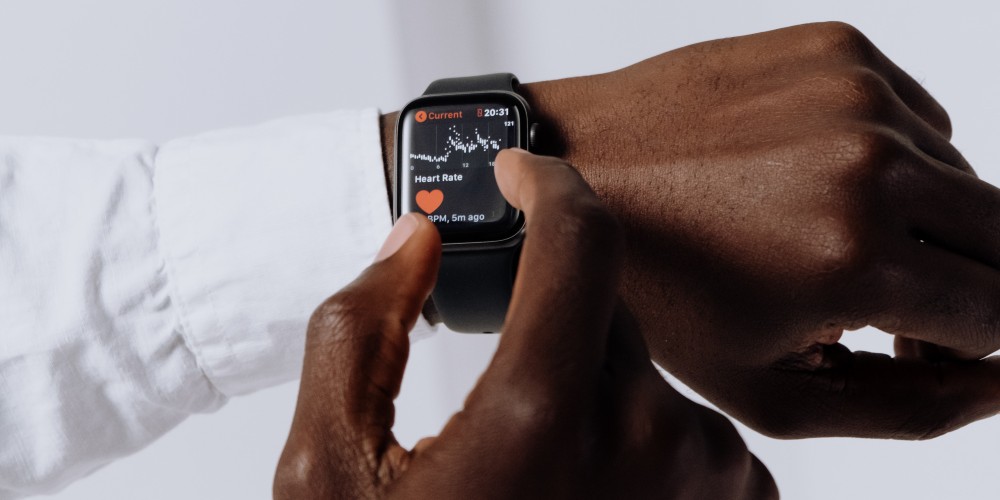 health app on smartwatch